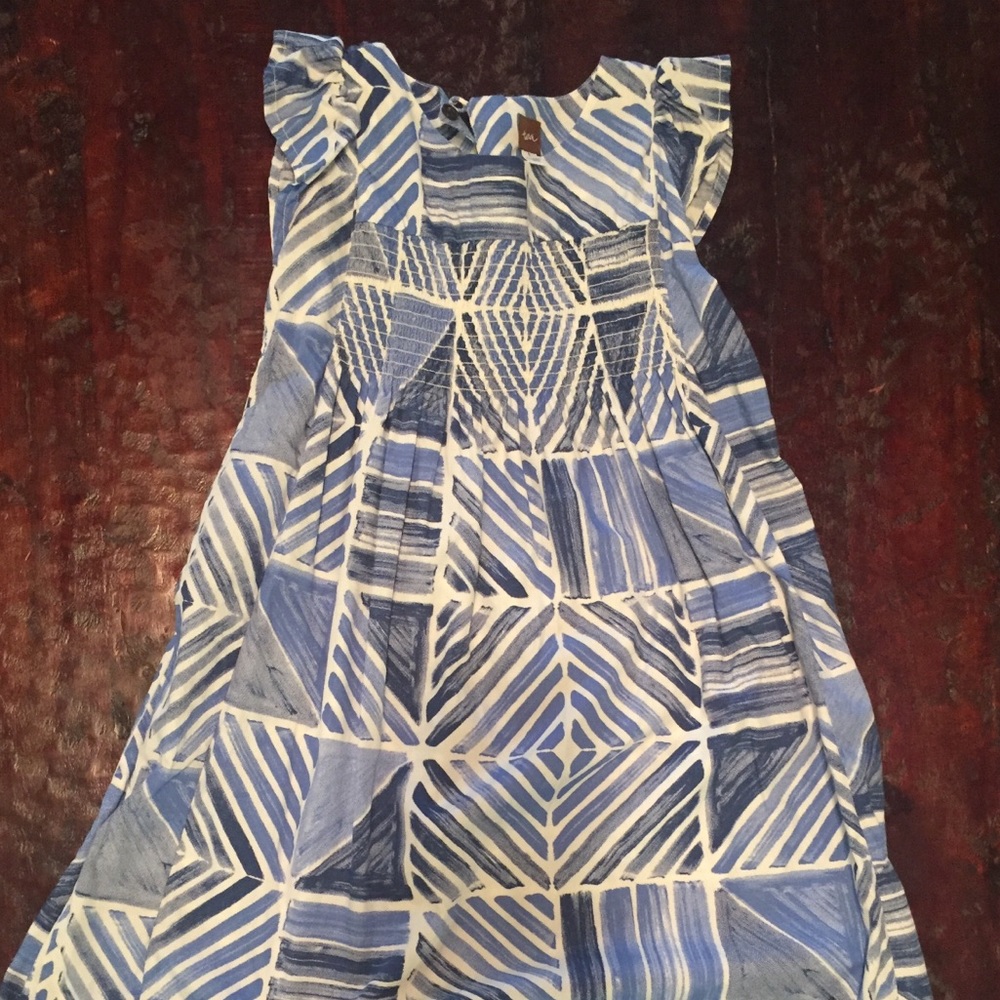 Tea smocked dress